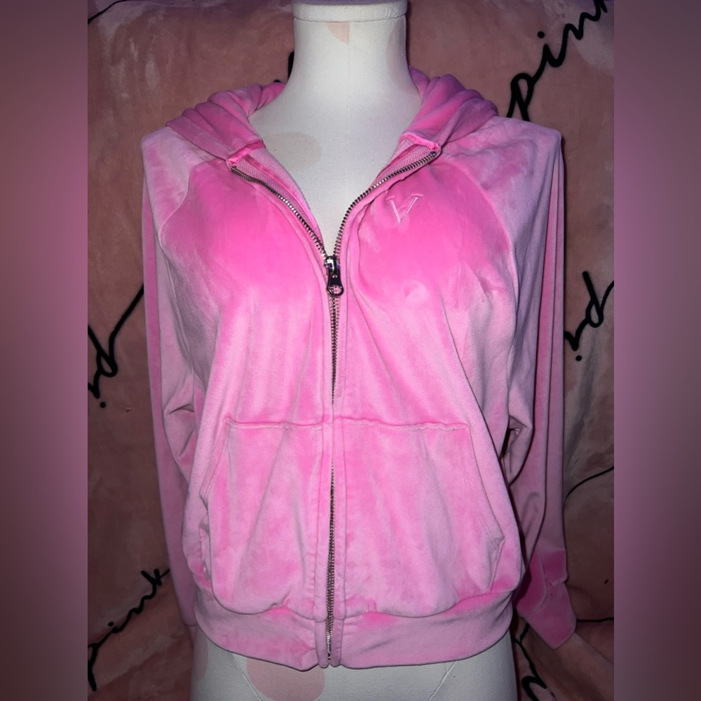 Victoria’s Secret velour sweatsuit top